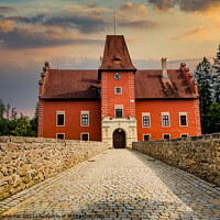 Buy canvas prints of Cervena Lhota castle . Czech Republic. by Sergey Fedoskin