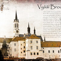Buy canvas prints of Vyssi Brod, Czech Republic. by Sergey Fedoskin