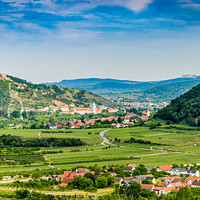 Buy canvas prints of Landscape of Wachau valley. by Sergey Fedoskin