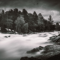 Buy canvas prints of The river by Hamperium Photography