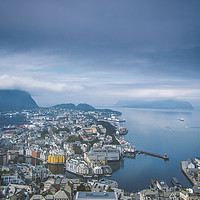 Buy canvas prints of Ålesund Norway by Hamperium Photography