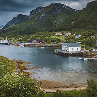 Buy canvas prints of Lofoten Norway by Hamperium Photography