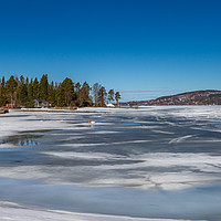 Buy canvas prints of last ice of the year by Hamperium Photography