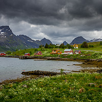 Buy canvas prints of Lofoten in Norge by Hamperium Photography