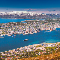 Buy canvas prints of Tromsø in Norway by Hamperium Photography