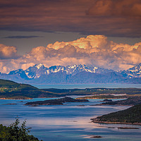 Buy canvas prints of Clouds above the mountains by Hamperium Photography