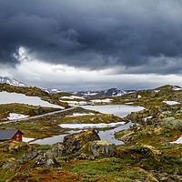 Buy canvas prints of National park Jotunheimen in Sweden by Hamperium Photography