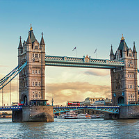 Buy canvas prints of Tower Bridge London by Hamperium Photography