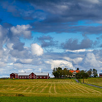 Buy canvas prints of Östersund in Jämtland in Sweden by Hamperium Photography