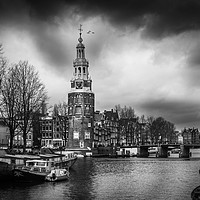 Buy canvas prints of The city of Amsterdam by Hamperium Photography