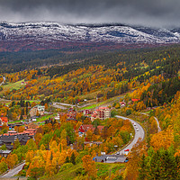 Buy canvas prints of Sweden during the autumn by Hamperium Photography