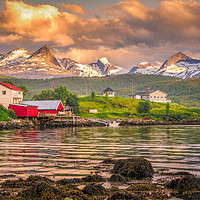 Buy canvas prints of Salstraumen Bodø Norway by Hamperium Photography