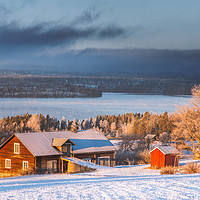 Buy canvas prints of Winter in Jämtland in Swedenperium.com by Hamperium Photography