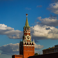 Buy canvas prints of  towers of the Moscow Kremlin by Andrey Lipinskiy