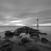 Buy canvas prints of Fort Perch Rock, Lighthouse, New Brighton, Wirral, by Ian Haworth