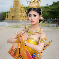 Buy canvas prints of Thai Wai by Paul Childs