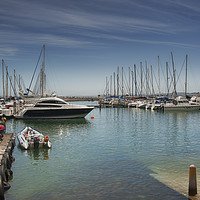 Buy canvas prints of THE YACHT BASIN by John Paper