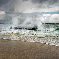 Buy canvas prints of WAVE ACTION by John Paper