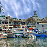 Buy canvas prints of VICTORIA AND ALFRED WATERFRONT by John Paper