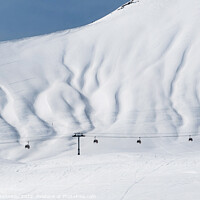 Buy canvas prints of Snowy slopes by Andrei Bortnikau