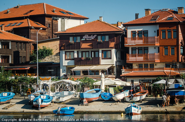 Ancient city of Nessebar is a UNESCO world heritag Picture Board by Andrei Bortnikau