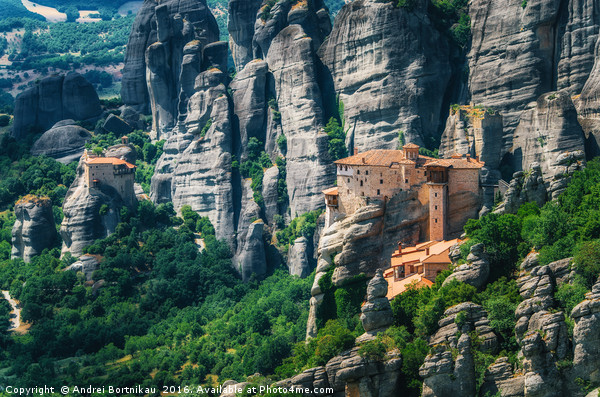 Monasteries of Meteora in Greece Picture Board by Andrei Bortnikau