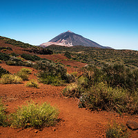 Buy canvas prints of Scenic landscape in Teide National Park, Tenerife, by Andrei Bortnikau