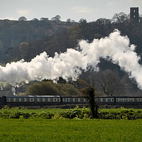 Buy canvas prints of Steam Train Ride by patricia cannock