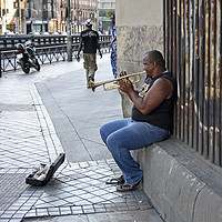 Buy canvas prints of Jazz in the street by Igor Krylov