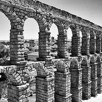 Buy canvas prints of Roman Aqueduct in Spain by Igor Krylov