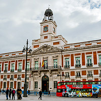 Buy canvas prints of House of the Post Office in Madrid by Igor Krylov