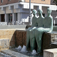 Buy canvas prints of Fountain in Valladolid by Igor Krylov