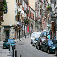 Buy canvas prints of Small street in Santander by Igor Krylov