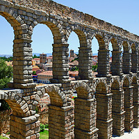 Buy canvas prints of Aqueduct in Segovia by Igor Krylov