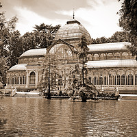 Buy canvas prints of Cristal palace in Madrid by Igor Krylov