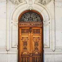 Buy canvas prints of Old Door in Madrid by Igor Krylov