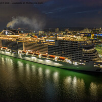 Buy canvas prints of MSC Virtuosa. by Angela Aird