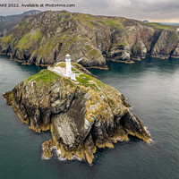 Buy canvas prints of South Stack Lighthouse. by Angela Aird
