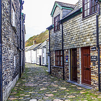 Buy canvas prints of Port Isaac. by Angela Aird