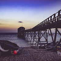 Buy canvas prints of  Selsey Lifeboat Station.  by Angela Aird