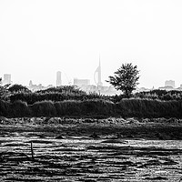 Buy canvas prints of View from Hayling. by Angela Aird