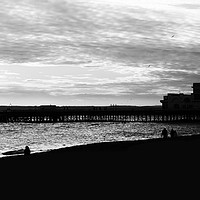 Buy canvas prints of Southsea Beach. by Angela Aird