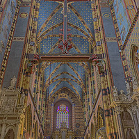 Buy canvas prints of St. Mary's Basilica. by Angela Aird