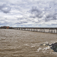 Buy canvas prints of Birnbeck Pier. by Angela Aird