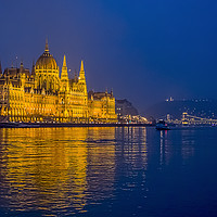 Buy canvas prints of Blue Danube. by Angela Aird