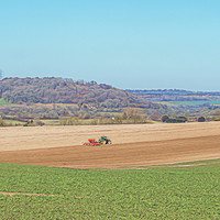 Buy canvas prints of Working the Fields.  by Angela Aird