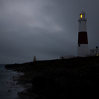 Buy canvas prints of Portland Bill at Night. by Angela Aird
