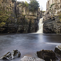 Buy canvas prints of High Force Waterfall. by Angela Aird