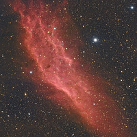 Buy canvas prints of California Nebula. by Angela Aird