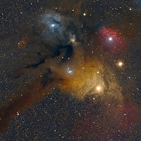Buy canvas prints of Rho Ophiuchi Cloud Complex. by Angela Aird